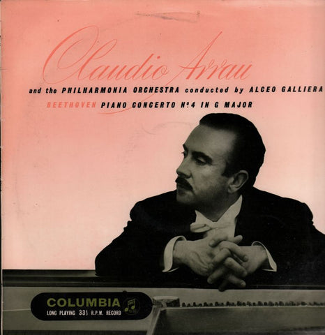 Piano Concerto No.4 Claudio Arau-Columbia-Vinyl LP