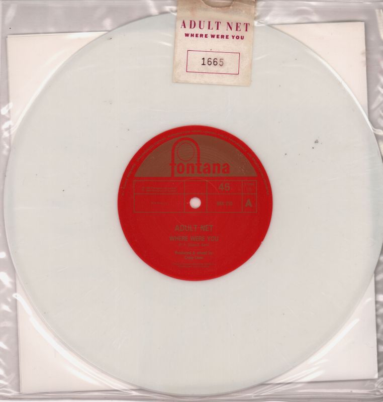 Where Were You-Fontana-10" Vinyl