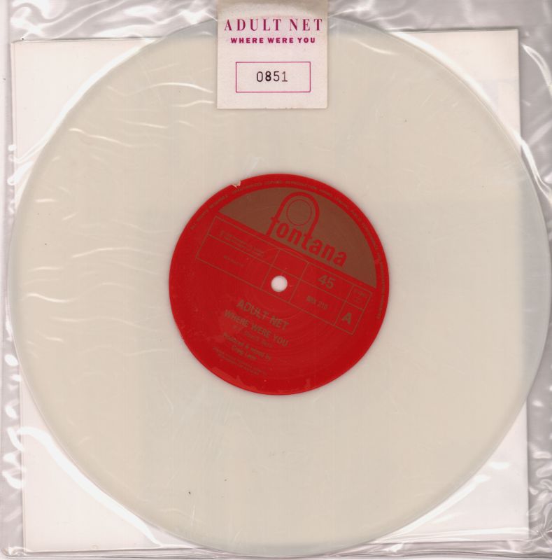 Where Were You-Fontana-10" Vinyl