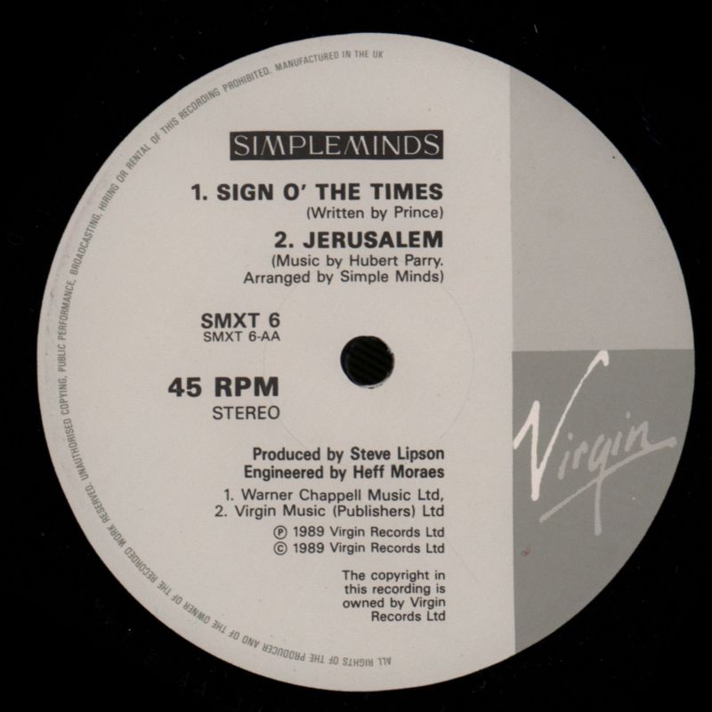 The Amsterdam EP-Virgin-12" Vinyl-Ex+/VG