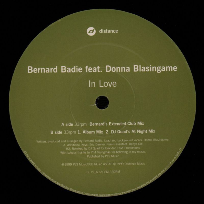 In Love-Distance-12" Vinyl-Ex/VG