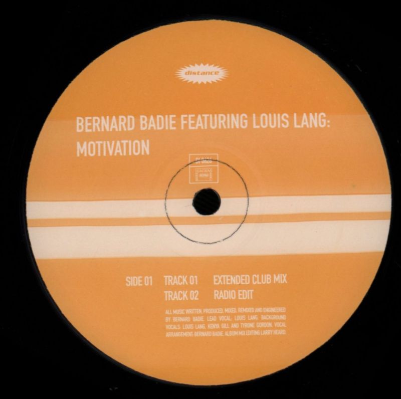 Motivation-Distance-12" Vinyl-Ex+/Ex+