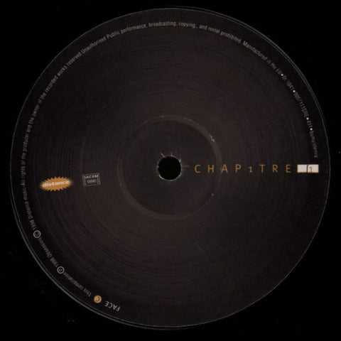 Chapitre 1-Distance-2x12" Vinyl-VG+/Ex+