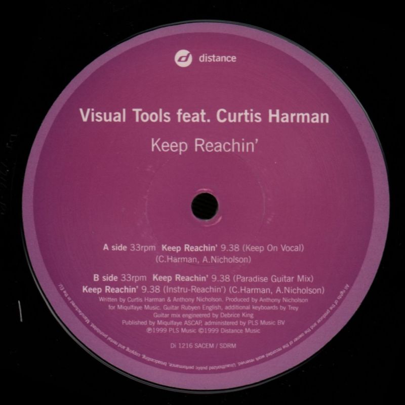 Keep Reachin'-Distance-12" Vinyl-Ex/Ex