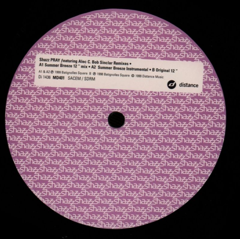 Pray-Distance-12" Vinyl-Ex/Ex