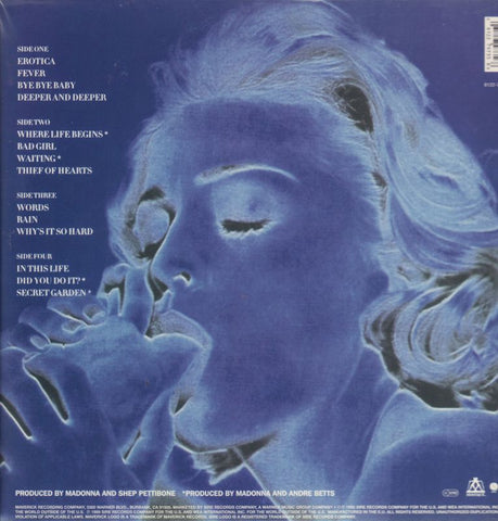 Erotica-Maverick-2x12" Vinyl LP Gatefold-M/M