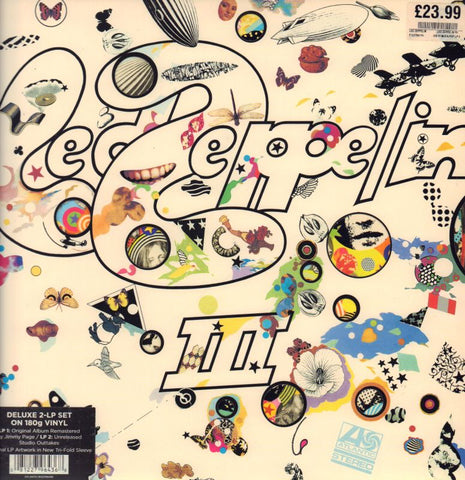 Led Zeppelin III-Atlantic-2x12" Vinyl LP Trifold