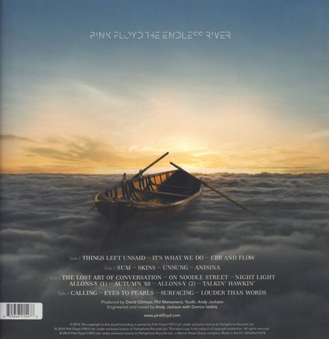 The Endless River-Parlophone-2x12" Vinyl LP Gatefold-NM/M