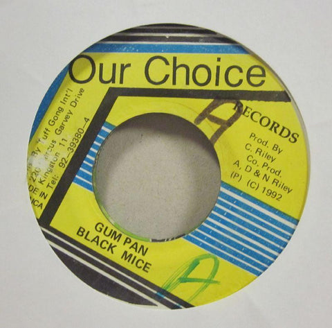 Black Mice-Gum Pan-Our Choice Records-7" Vinyl
