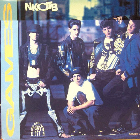 New Kids On The Block-Games-Columbia-7" Vinyl