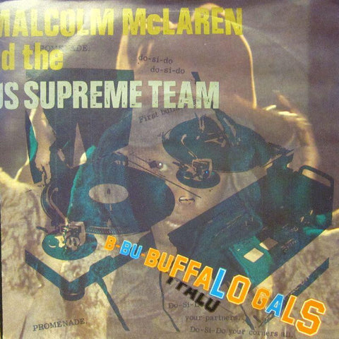 Malcolm McLaren-B-Bu-Buffalo Gals-Charisma-7" Vinyl