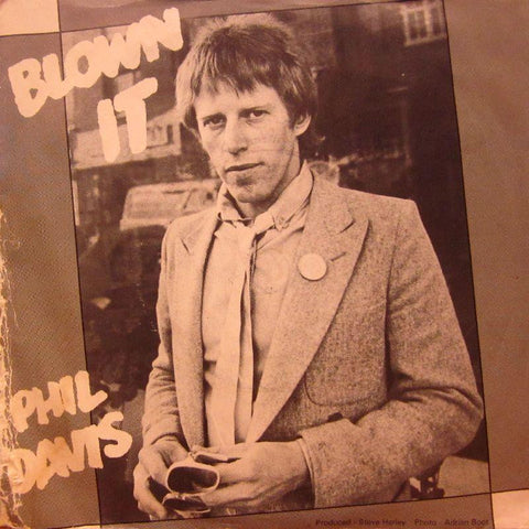 Phil Davis-Blown It-Rocket Record Company-7" Vinyl