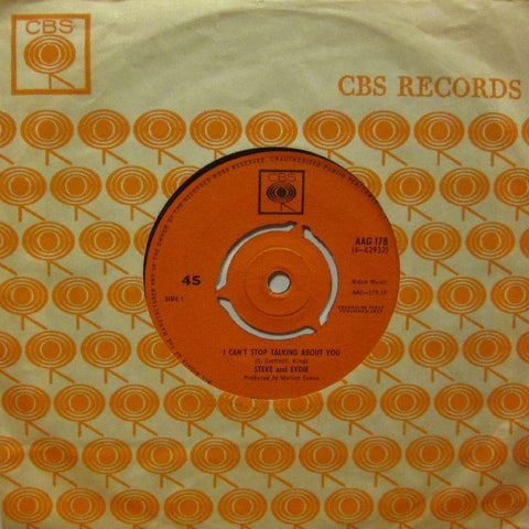 Steve & Eydie-I Can't Stop Talking About You-CBS-7" Vinyl