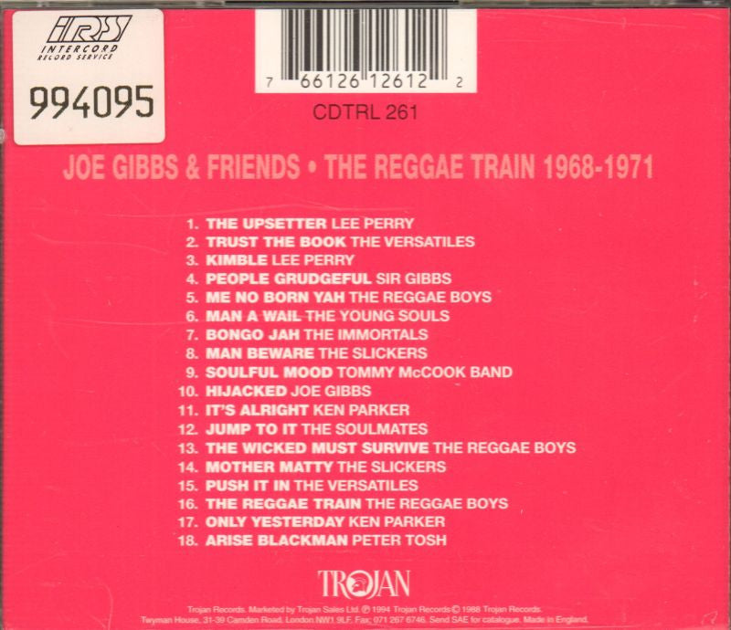 The Reggae Train-Trojan-CD Album-New & Sealed