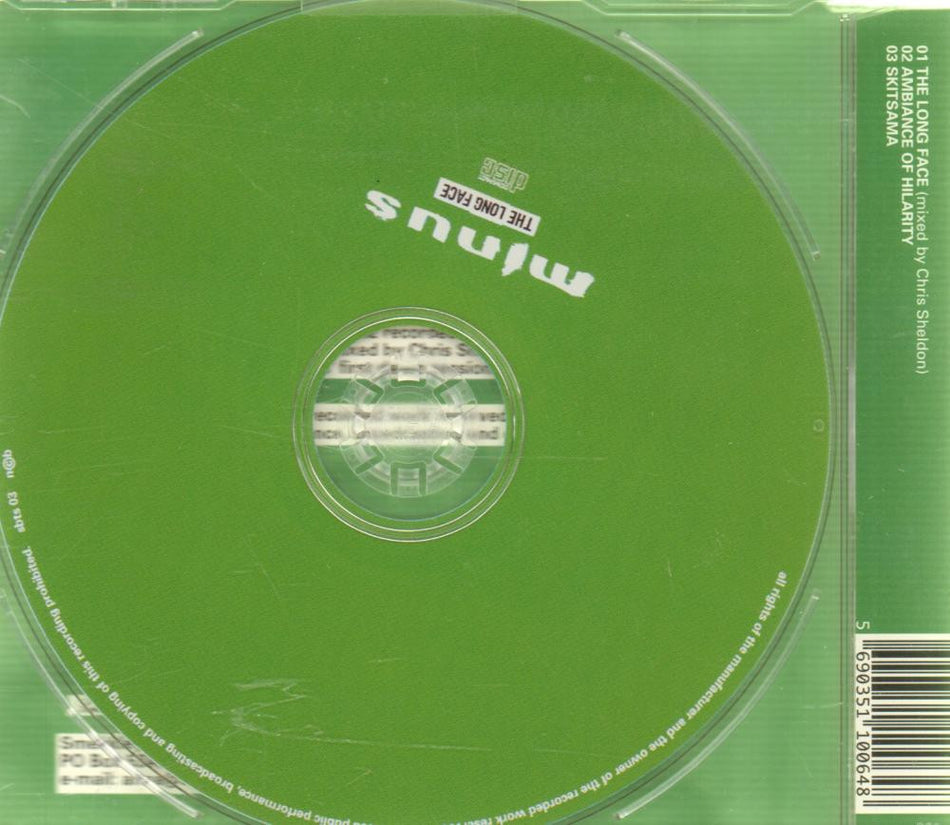 The Long Face-CD Single-New