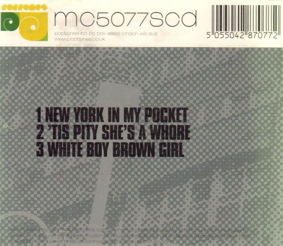 Three Song EP-CD Single-New
