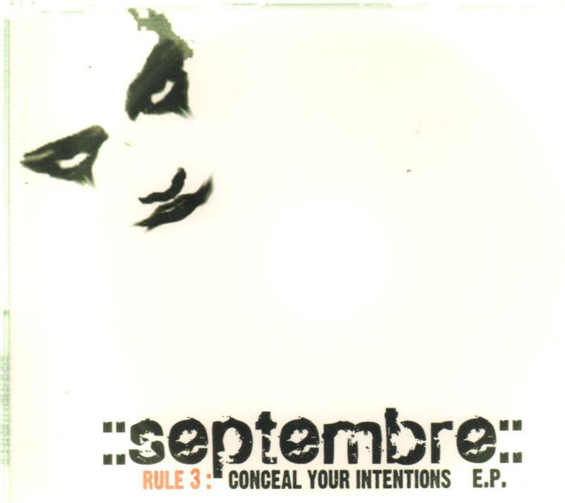 Septembre-Rule 3 Conceal Your Intentions E.P-Sugar Shack-CD Single-New