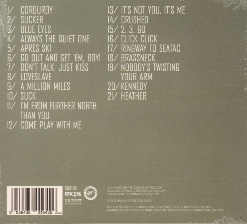 Shepherd's Bush Welcomes-Secret-CD Album-New & Sealed