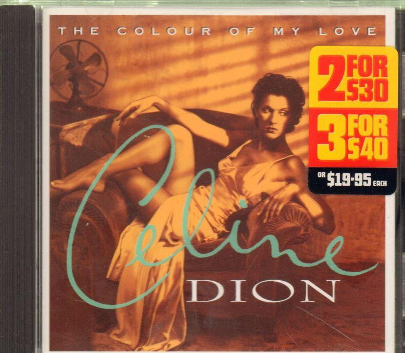 Celine Dion-The Colour Of My Love-CD Album