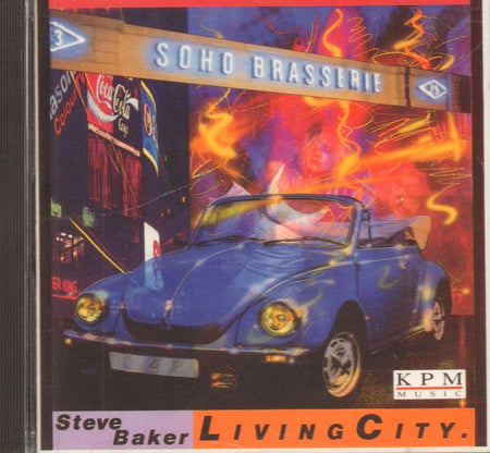 Steve Baker-Living City-CD Album-Very Good