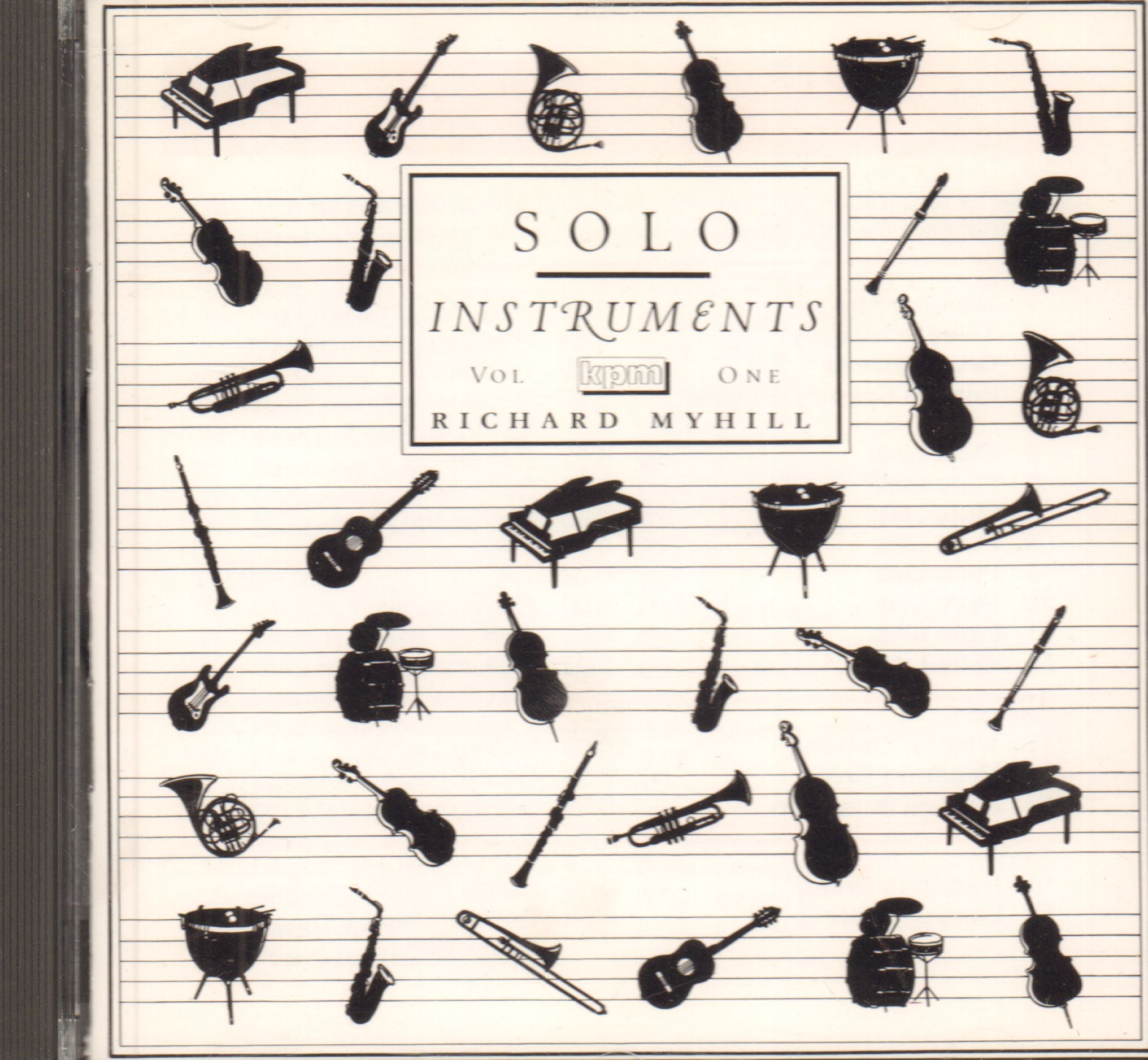 Richard Myhill-Solo Instruments Vol.One-CD Album
