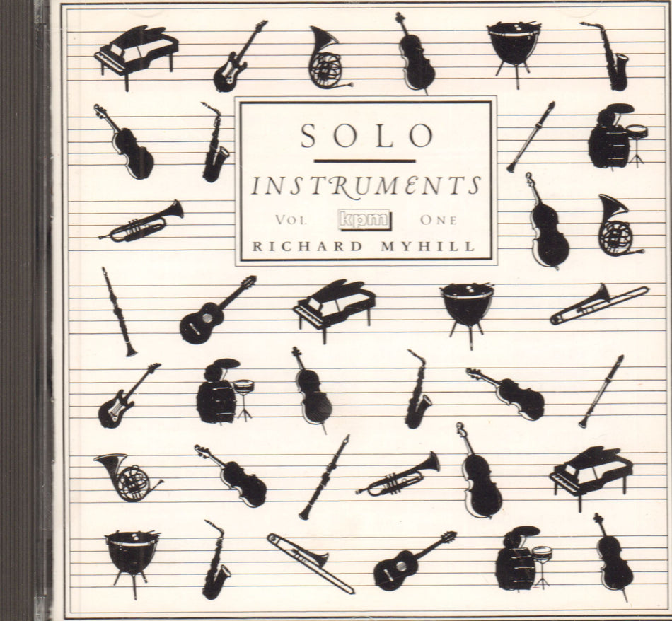 Richard Myhill-Solo Instruments Vol.One-CD Album