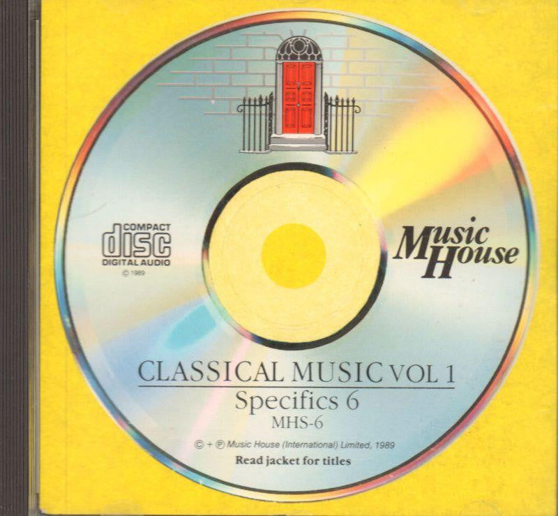 Music House-Classical Music Vol.1: Specifics 6-CD Album