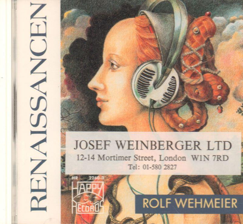 Rolf Wehmeier-Renaissancen-CD Album