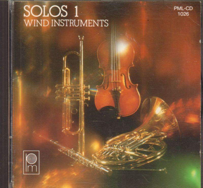 Various Classical-Solos 1: Wind Instruments-CD Album