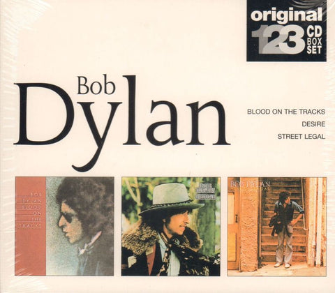 Bob Dylan-Blood On The Tracks/Desire/Street Legal-Columbia-3CD Album Box Set