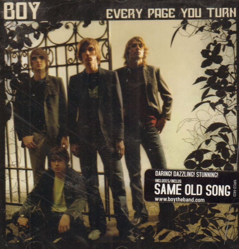 Boy-Every Page You Turn-Maplemusic-2CD Album