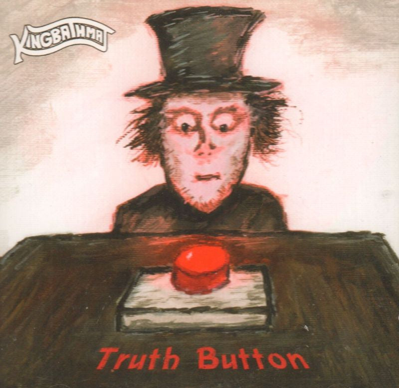 King Bathmat-Truth Button-Stereo head-CD Album-New