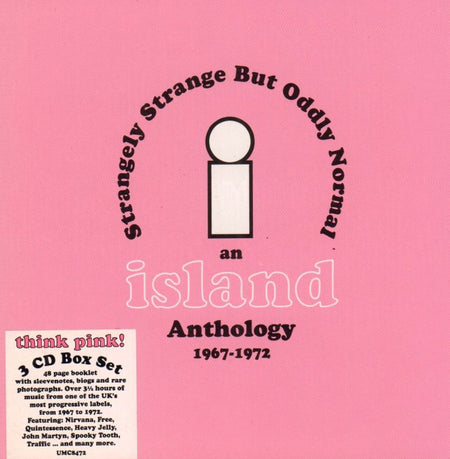 Various RockStrangely Strange But Oddly Normal Island Records-Island-3CD Album Box Set-New