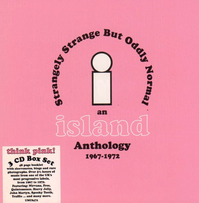 Various RockStrangely Strange But Oddly Normal Island Records-Island-3CD Album Box Set-New