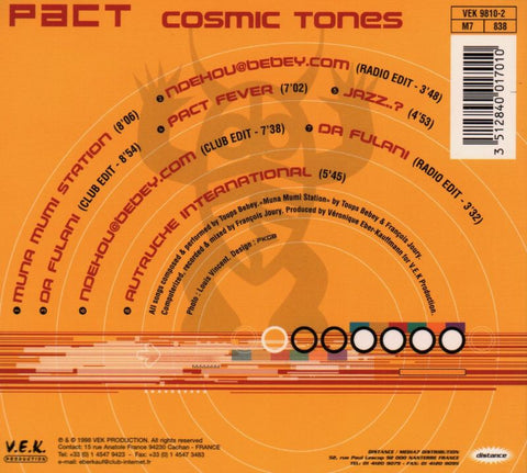 Cosmic Tones-VEK Production-CD Album-New