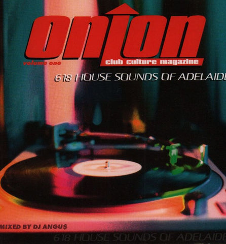 618 House Sounds Of Adelaide-Onion Club Culture Magazine-CD Album