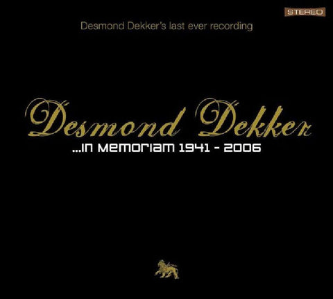 Desmond Dekker-In Memoriam 1941-2006-Secret-CD Album