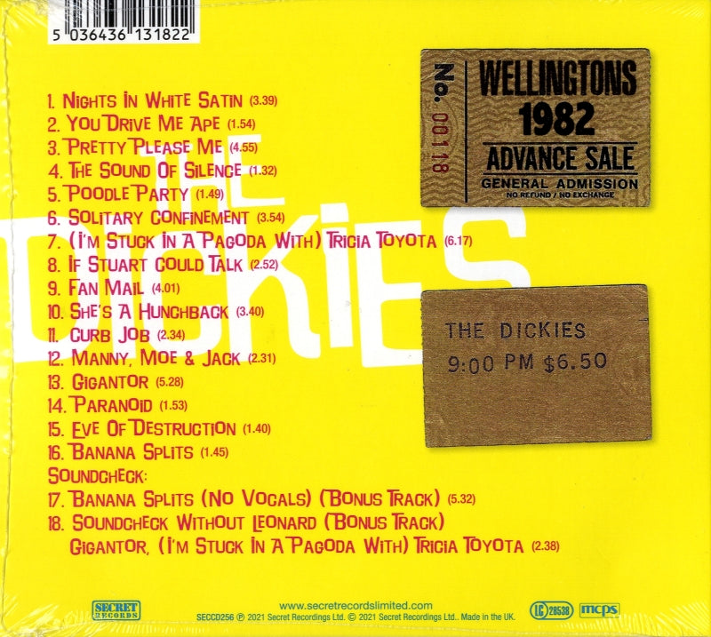 Live In Winnipeg 1982-CD Album-New & Sealed