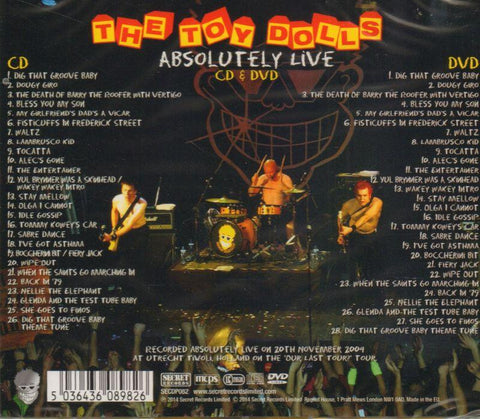 Absolutely Live-Secret-CD/DVD Album-New