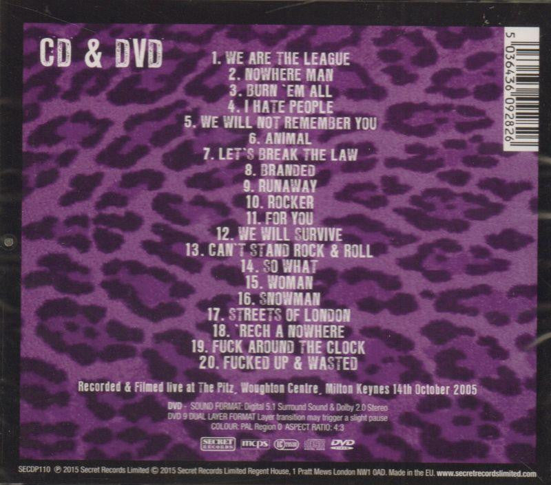 Nowhere-League-For You-Secret-CD/DVD Album-New & Sealed
