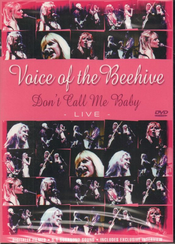 Voice of The Beehive-Don't Call Me Baby Live-SECRET-DVD