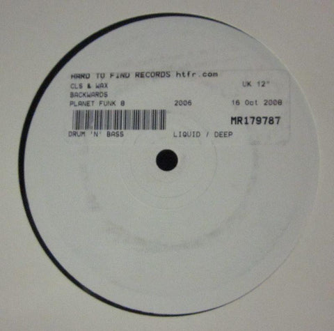 CLS & Wax-Backwards-Planet Funk-12" Vinyl