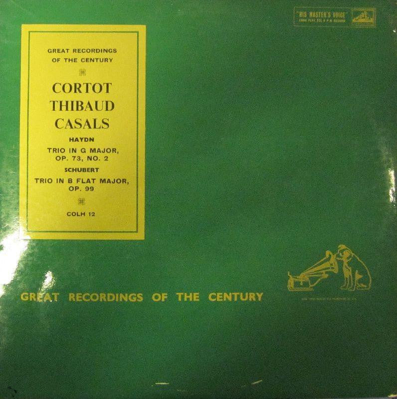 Haydn/Schubert-Cortot Thibaud Casals-EMI-Vinyl LP