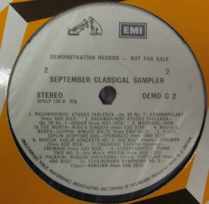 Rachmaninov-September Classical Sampler-EMI-Vinyl LP