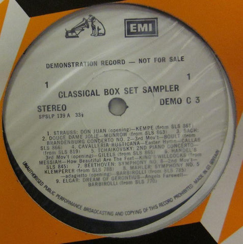 Strauss-Classical Box Set Sampler-EMI-Vinyl LP
