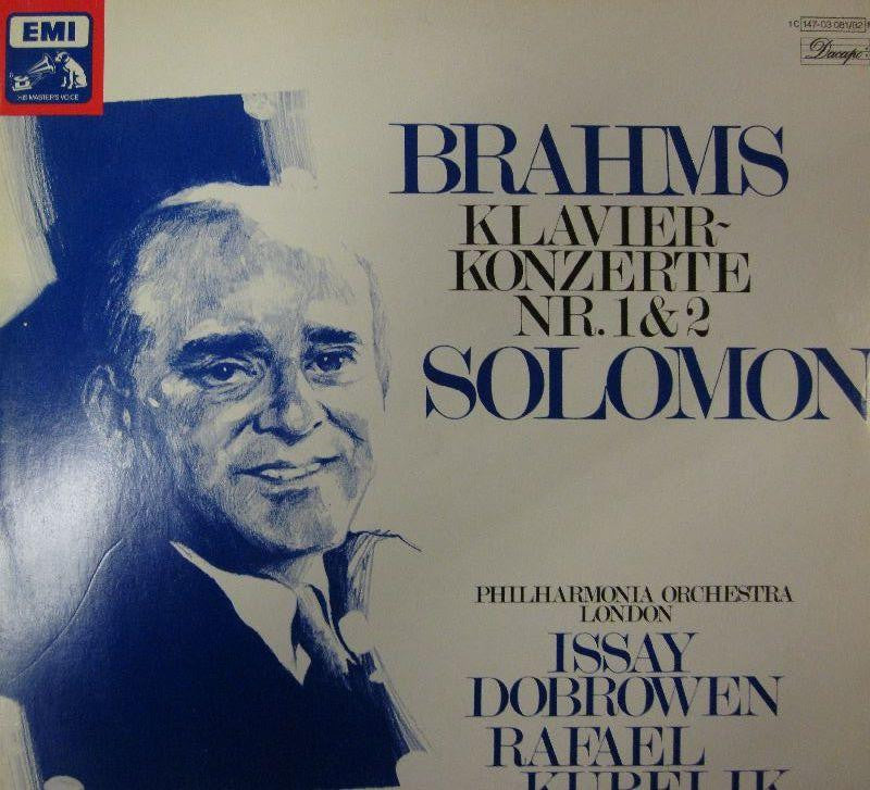 Brahms-Klavier Konzerte-EMI-2x12" Vinyl LP Gatefold
