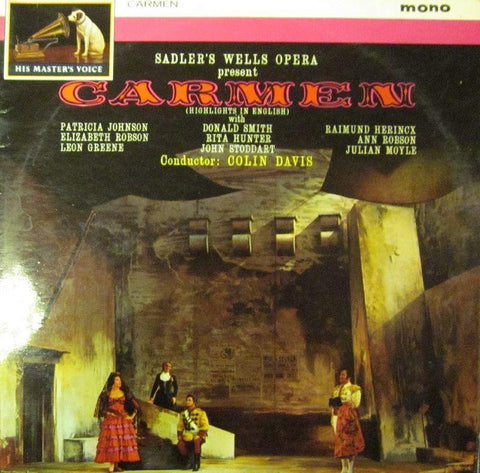 Sadler's Wells-Carmen-EMI-Vinyl LP