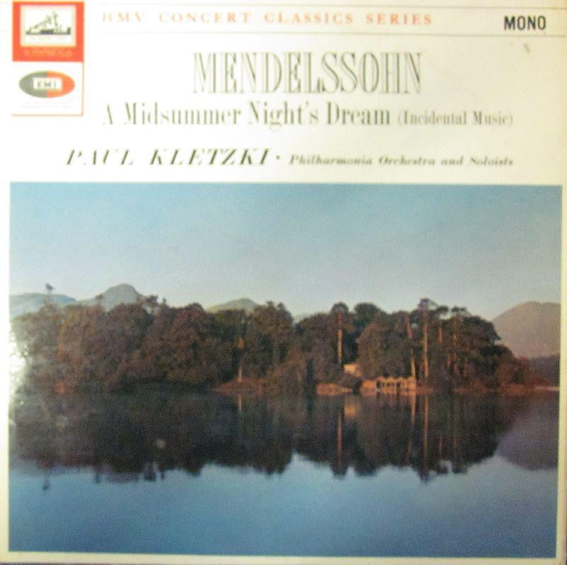 Mendelssohn-A Midsummer Night's Dream-EMI-Vinyl LP