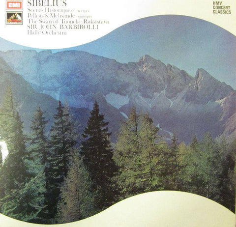 Sibelius-Scenes Historiques-EMI-Vinyl LP