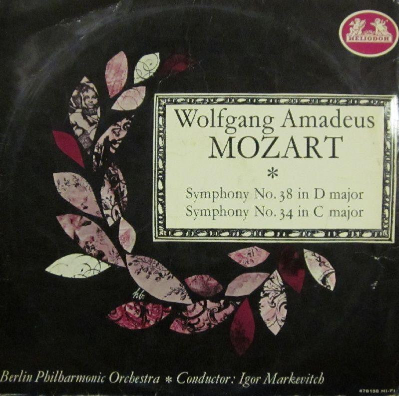 Mozart-Symphony No.38+34-Helidor-Vinyl LP